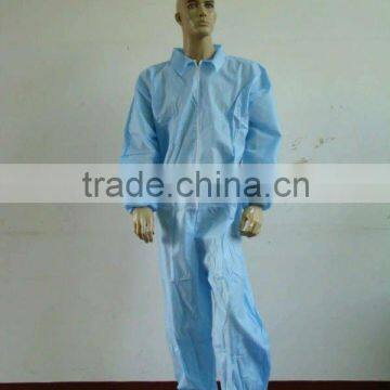 disposable protection coverall without hood and boot