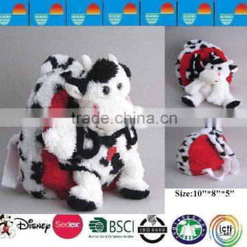 plush animal backpacks/kids plush backpacks/plush backpack toy