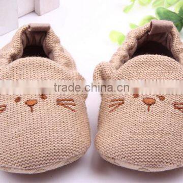 Hand Crochet Baby Shoes Wholesale Cute Handmade Crochet Knitting Baby Shoes Flower Crochet Baby Girl Shoes
