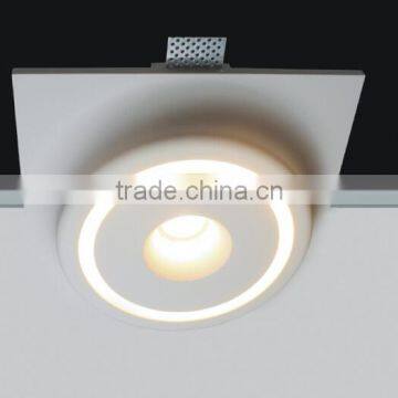 LED trimless gypsum/platster ceiling lamp