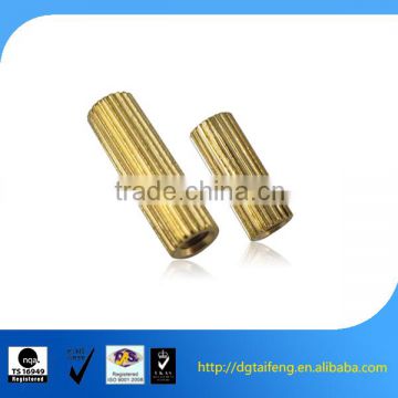 high precision brass hex threaded rod