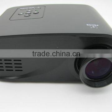 New Hot X6 MiNi LCD Home Theater Projector With 480*320p TV Function SD/VGA/HDMI/USB Port Better photo-2