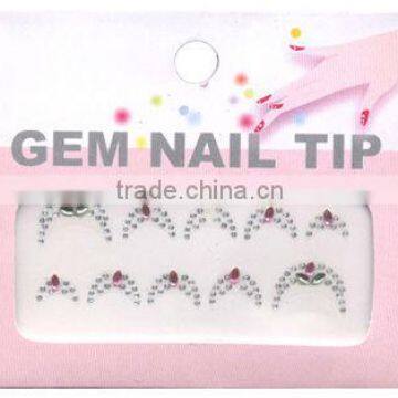 crown type design sticker nail art