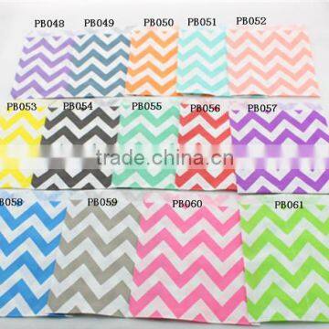 Wholesale 5'' x 7'' Colorful Chevron Design Party Favor Bags