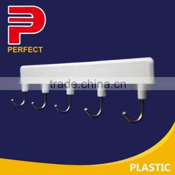 self ahesive wall hooks plastic hook rack