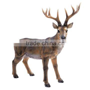 HomeView Design Baby Fawn stand Outdoor Statue Natural Realistic Colors                        
                                                Quality Choice