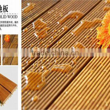 Natural oiled water resistant burma teak wood decking