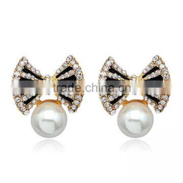 2016 Hot Sell Korean Style Simulated Pearl Earring ForWomen DRJ0548 photo-2