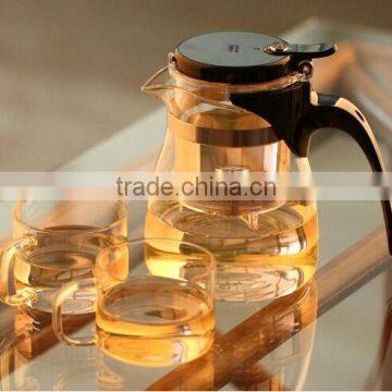 SAMADOYO High-end Clear Glass Teapot/ Tea Cup For Gift Set