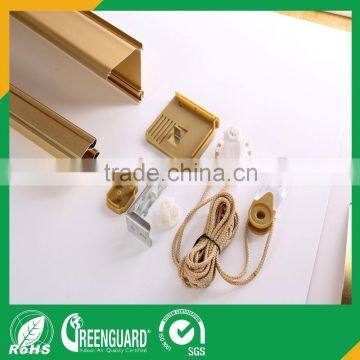Roller blind aluminum top cover aluminum top roller tube aluminum bottom