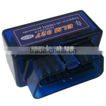 Shenzhen Wholesale Blue Mini Bluetooth ELM327 adapter