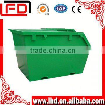 stainless steel steel tipping hopper bin for waste oil