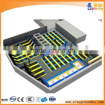 2016 Guangzhou high reputation manufacture soft indoor trampoline playground facility