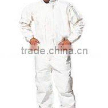 Disposable Microporous Coverall with Hood zipper on front