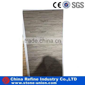 modern home decorative wall panels grey wooden culture stone