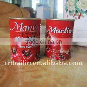 Stock Canned tomato paste export to West Africa & tomato paste for Europe & Dubai