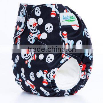 2016 New Washable All In One Cloth Baby Reusable Diapers