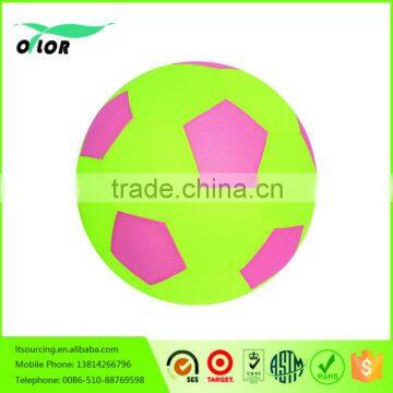 Cheap Toy Green and Yellow Small Plastic Soccer Ball Quality Choice photo-4