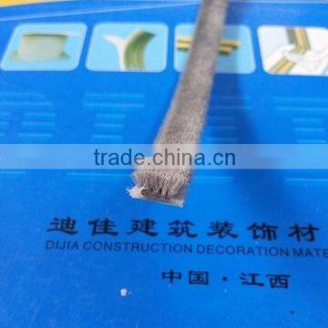 Aluminum window self-adhesive seal brush/pile weather stripping/wool pile with self-adhesive