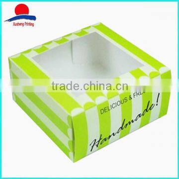 High Quality Paper Box With Clear Window, Window Box Packaging For Food