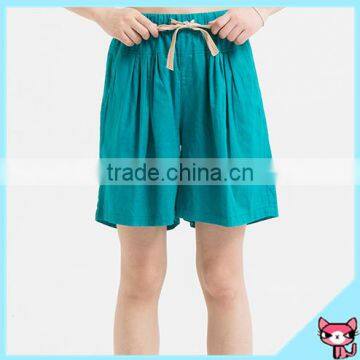 High Quality Women's Shorts with 65% Cotton 35% Linen