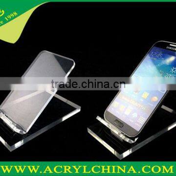 2016 new style clear acrylic mobilephone display,wholesale mobilephone display stand