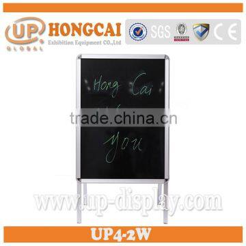 Manufacture MDF Board Double Sided Poster Board Frames Aluminum A Frame Sign