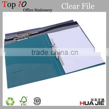 fashion a4 file folder with spring clip manila paper file folder file clip for office and school