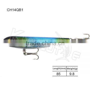 CH14QB1 freshwater and saltwater bass bait hard pencil fishing lure