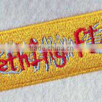 Well selling for all kinds of fishes product logos for embroidery patches.