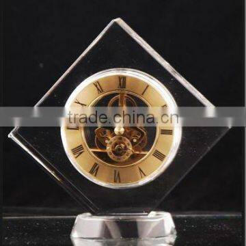 Fashion crystal clock for decoration