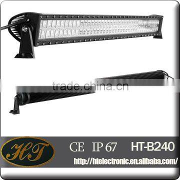 dimmable dc24v 42inch 240W led work light 4x4 spot