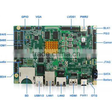 QY-IMX6S-B2(2)ARM Freescale IMX6 Dual/Quad Core Android/Linux cutomed Board