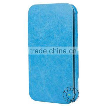 for samsung galaxy k zoom leather case , fancy book style smart cover case