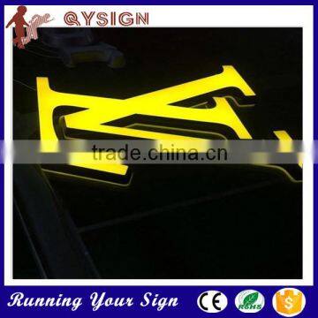 Most Popular Lighted Outdoor Store Names Letters 3D Acrylic Logo Sign