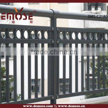 design stainless steel and glass stair railing post covers