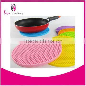 honey comb silicone circular mats