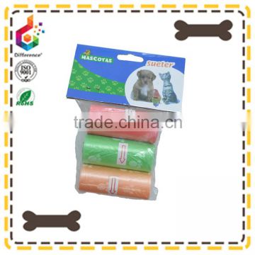 Biodegradable dog waste bags