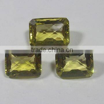 Lemon quartz 3 pieces sets natural semi precious gemstones wholesale stones for jewelry making