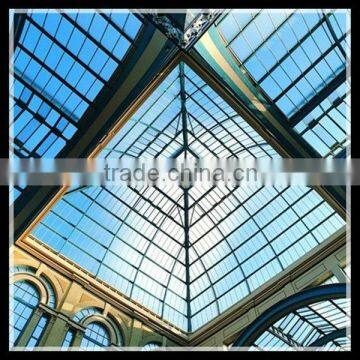 Curved glass skylight designer