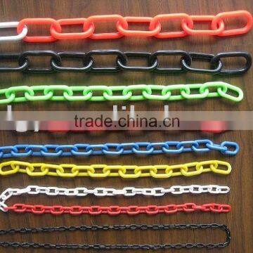 plastic safety barrier chain