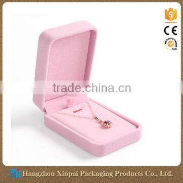 Custom Velvet Jewelry Packaging Boxes For Pendant/Neckalce