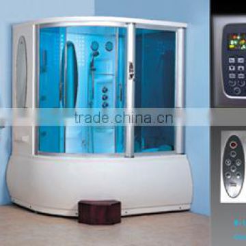 G159 Enclosed Shower Room Computer Controlled System Steam Shower Room With Foot Massage for 1 people 2014