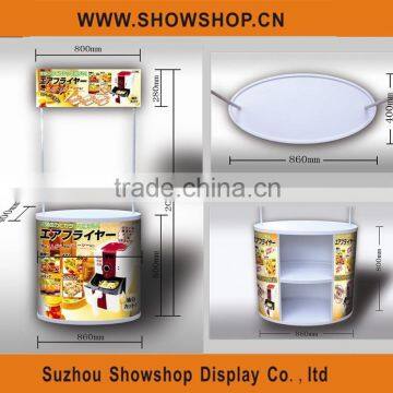 Economical portable OVAL Promotional Table