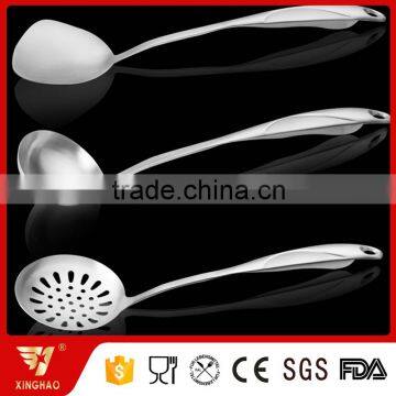 Mirror Finish Stainless Steel Kitchen Utensil 304 Serving Cooking Utensil Set photo-2