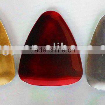 13.98" Obtuse Triangle Foil Plastic Plate
