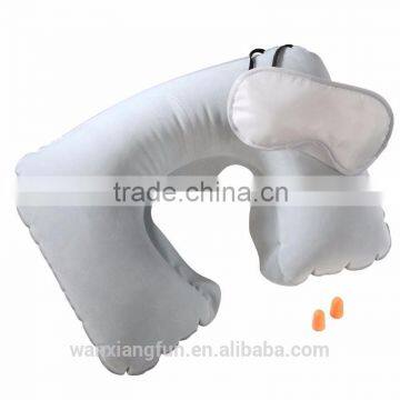 Wholesale Custom Printed Inflatable Travel Neck Pillow, Travel Pillow photo-2