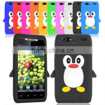 PENGUIN SILICONE SKIN Mobile Phone Case COVER FOR MOTOROLA DROID RAZR XT910
