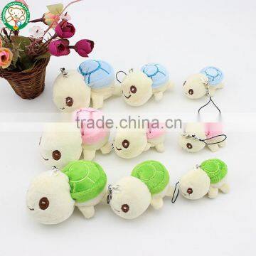 Minion plush turtle keychains for kids