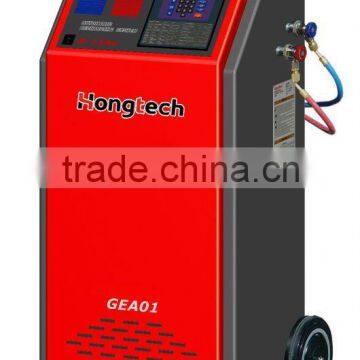 Semi-automatic A/C recycling machine, car AC station